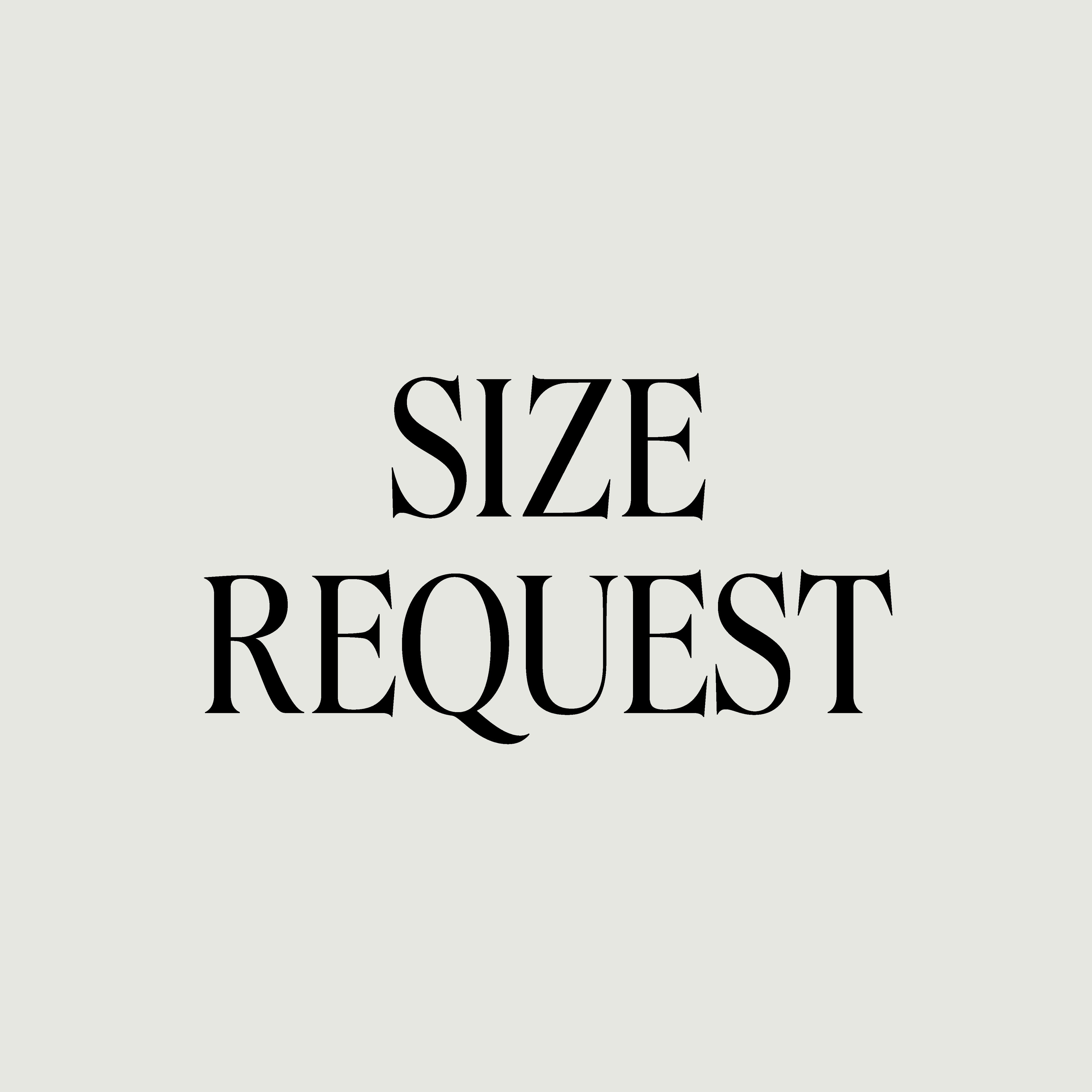 Size Request