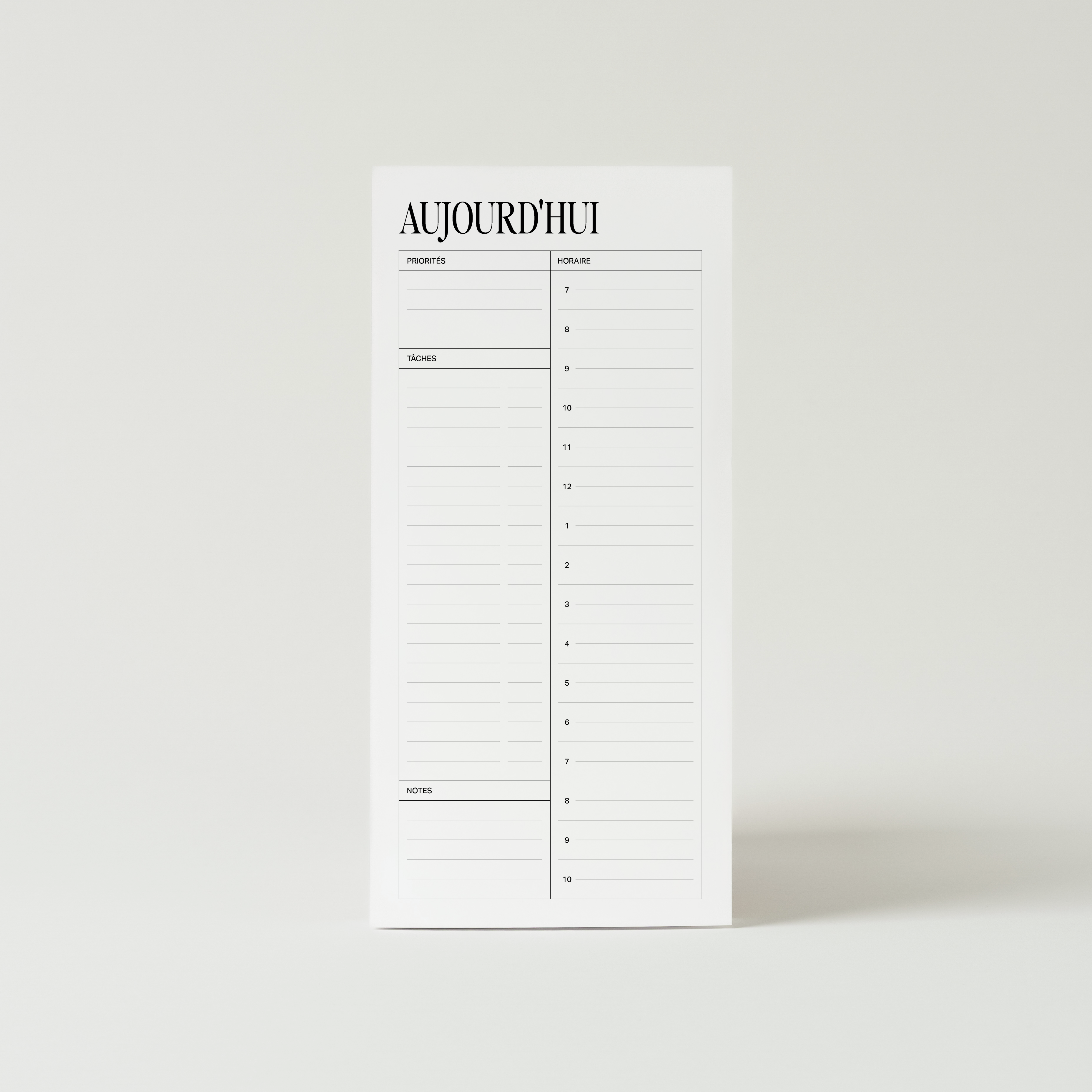 Daily Notepad