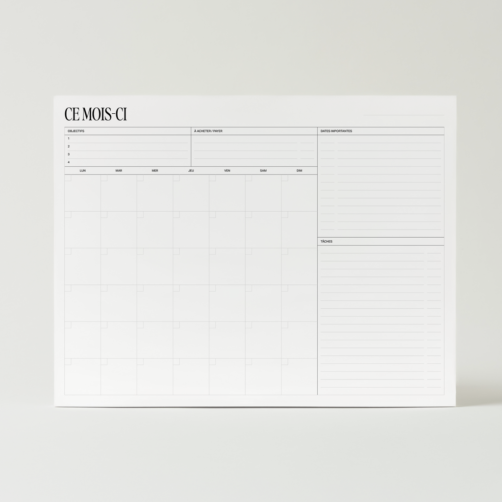 Monthly DeskPad
