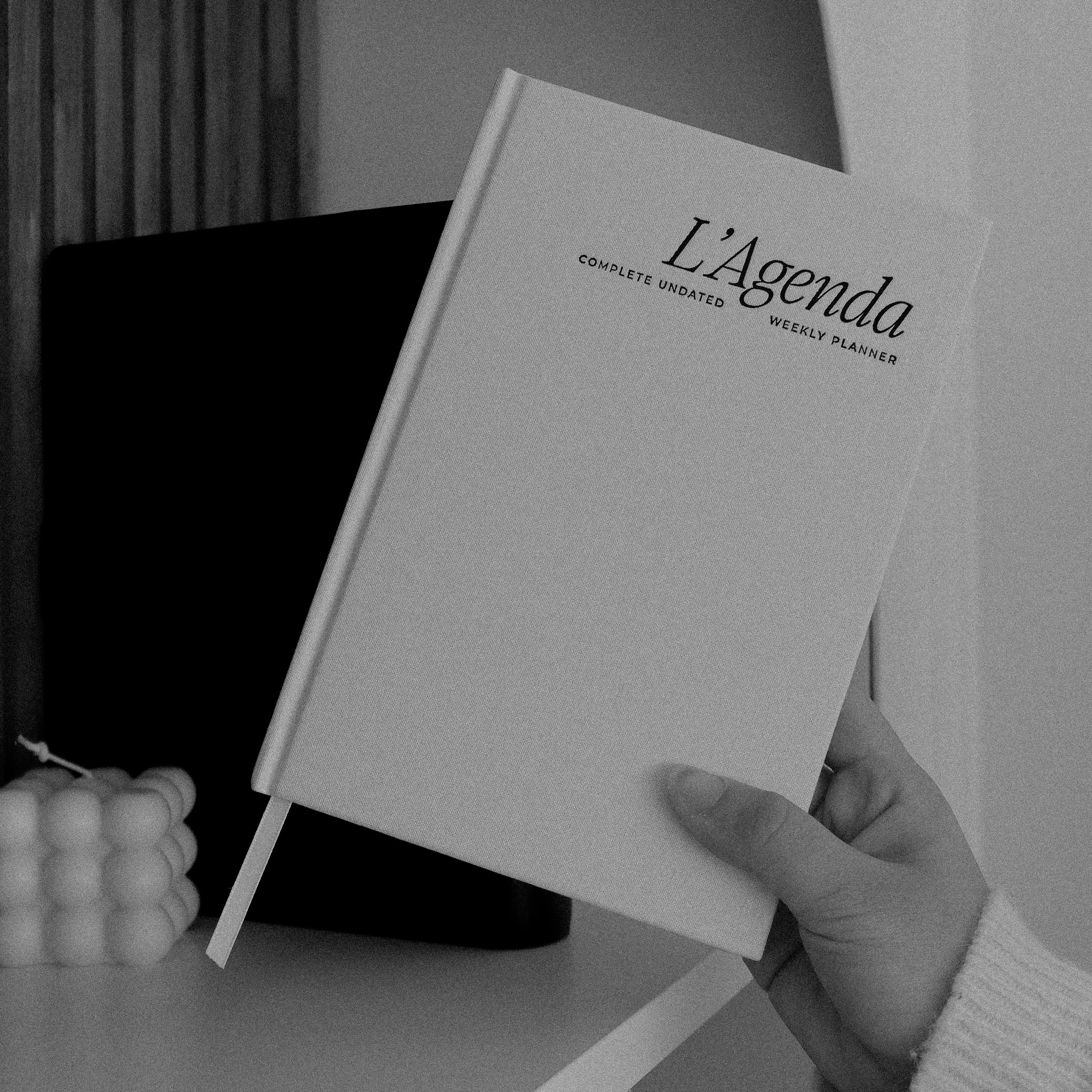 L'Agenda : The Complete Undated Weekly Planner – Rosie Papeterie