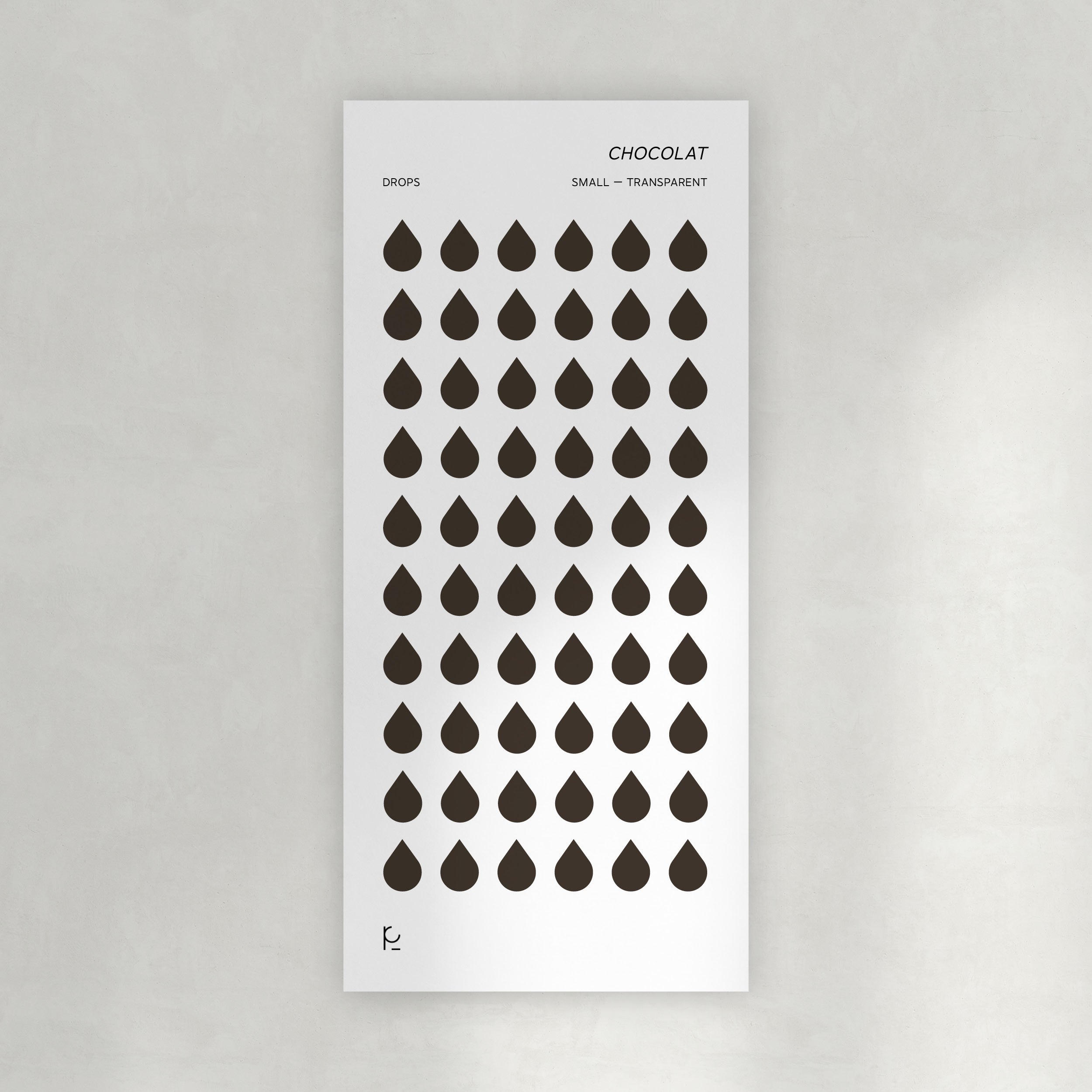 Small Drops Stickers