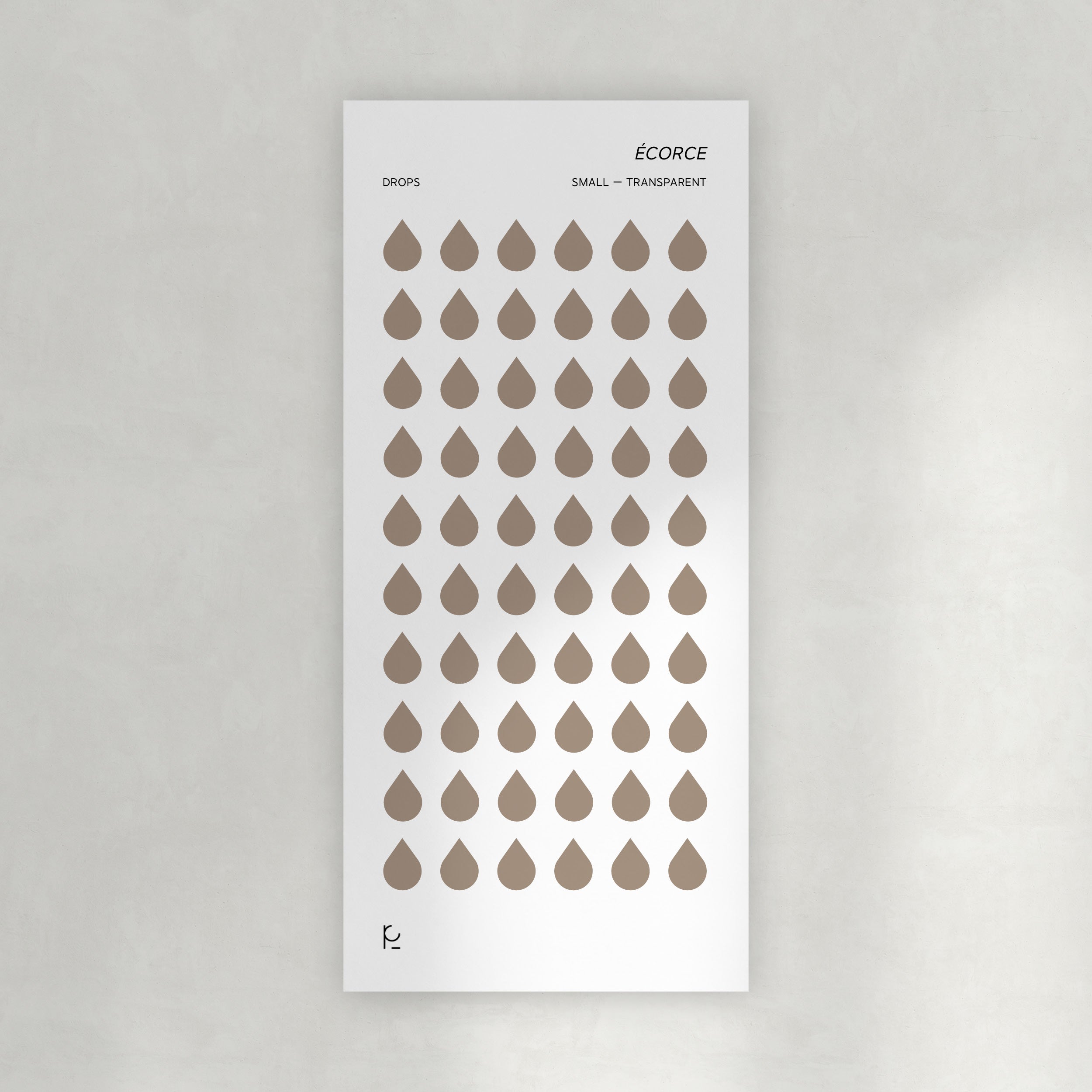Small Drops Stickers