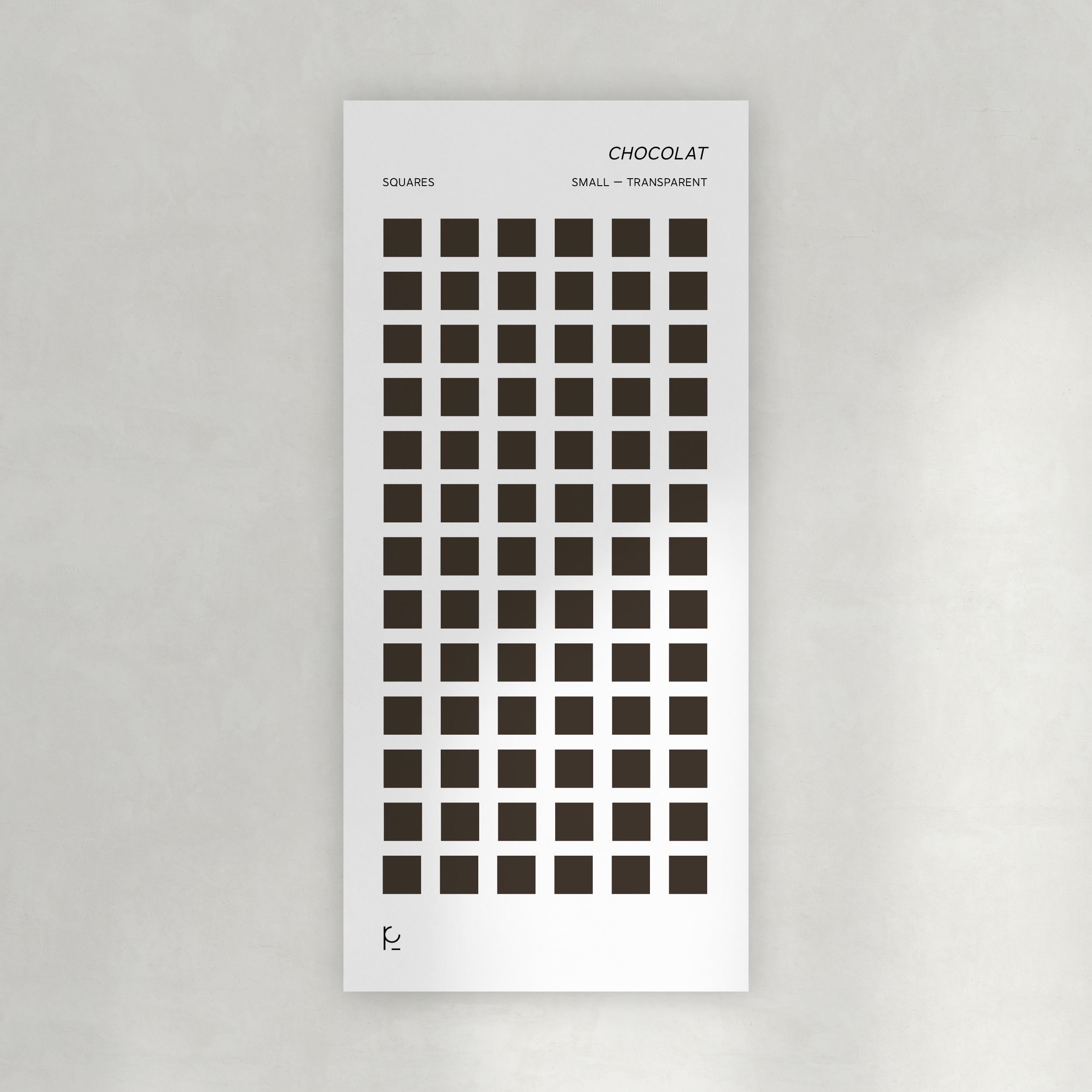 Small Squares Stickers