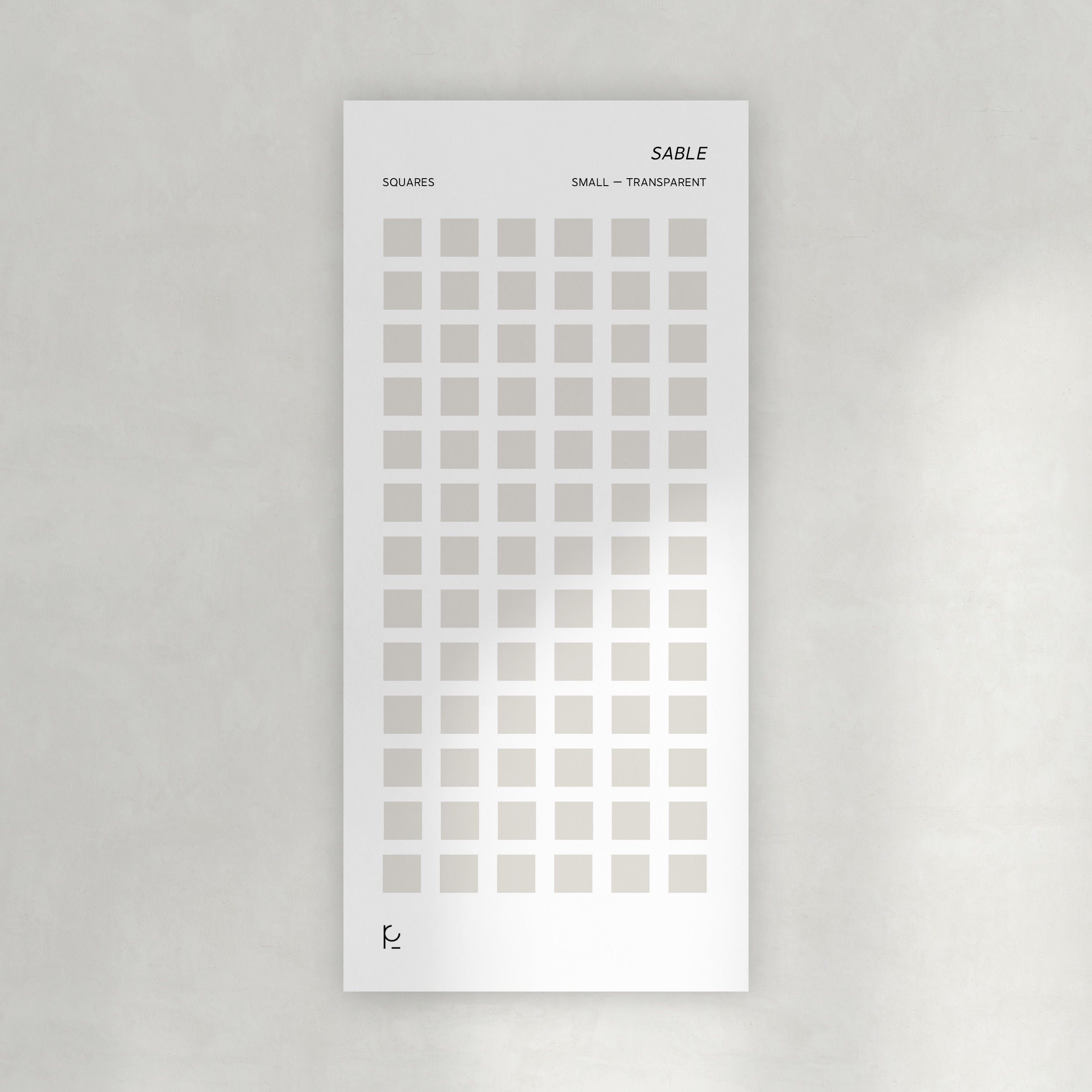 Small Squares Stickers