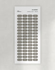 Academic Rounded Labels Stickers