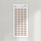 Beauty Rounded Labels Stickers