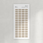 Beauty Rounded Labels Stickers