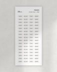 Finance Rounded Labels Stickers