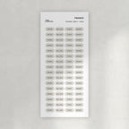 Finance Rounded Labels Stickers