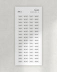 Finance Rounded Labels Stickers