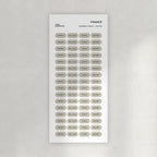 Finance Rounded Labels Stickers