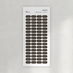Finance Rounded Labels Stickers