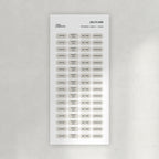Selfcare Rounded Labels Stickers