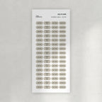 Selfcare Rounded Labels Stickers