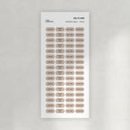 Selfcare Rounded Labels Stickers