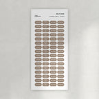 Selfcare Rounded Labels Stickers