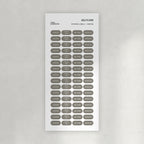 Selfcare Rounded Labels Stickers