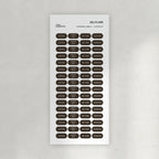 Selfcare Rounded Labels Stickers