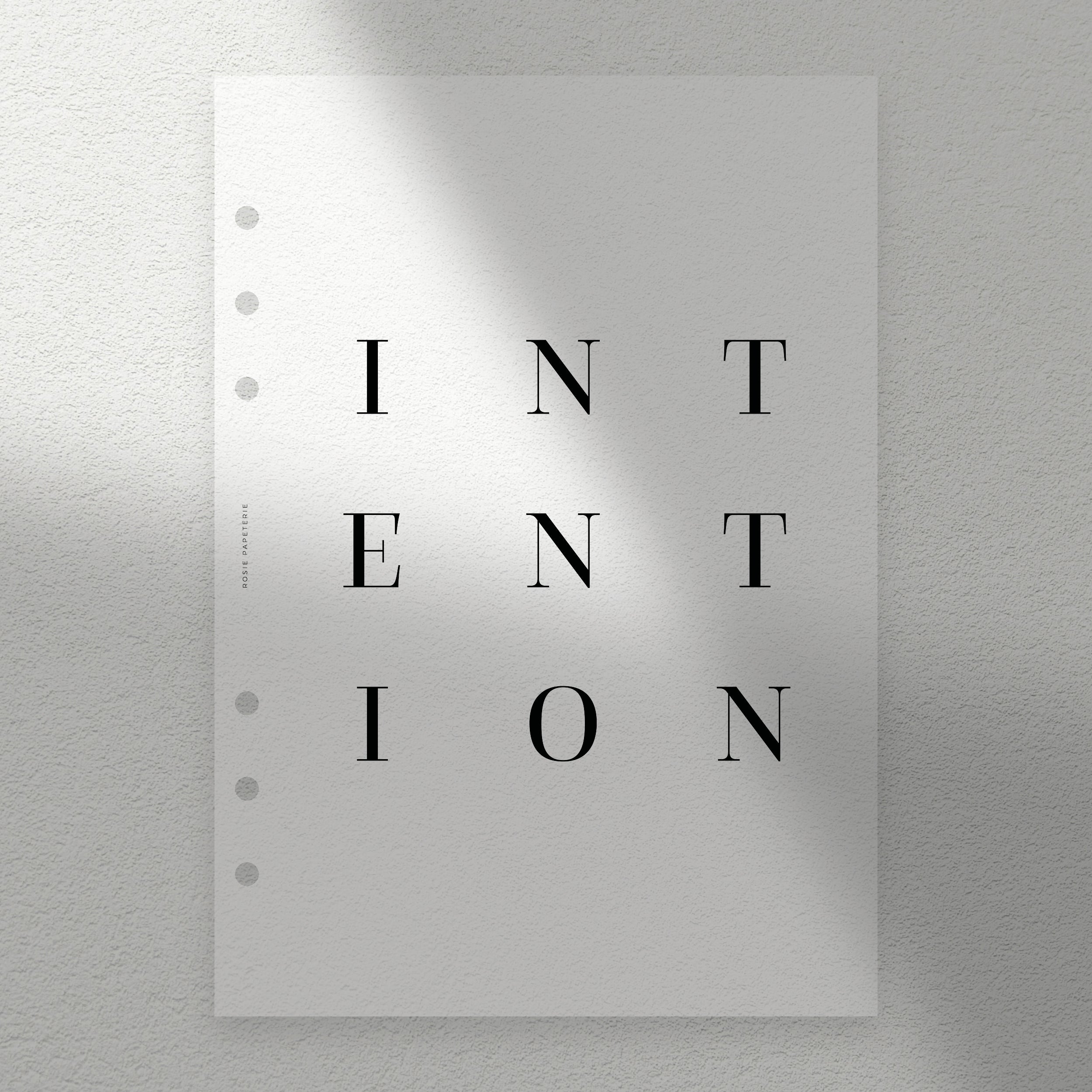 Intention Dashboard