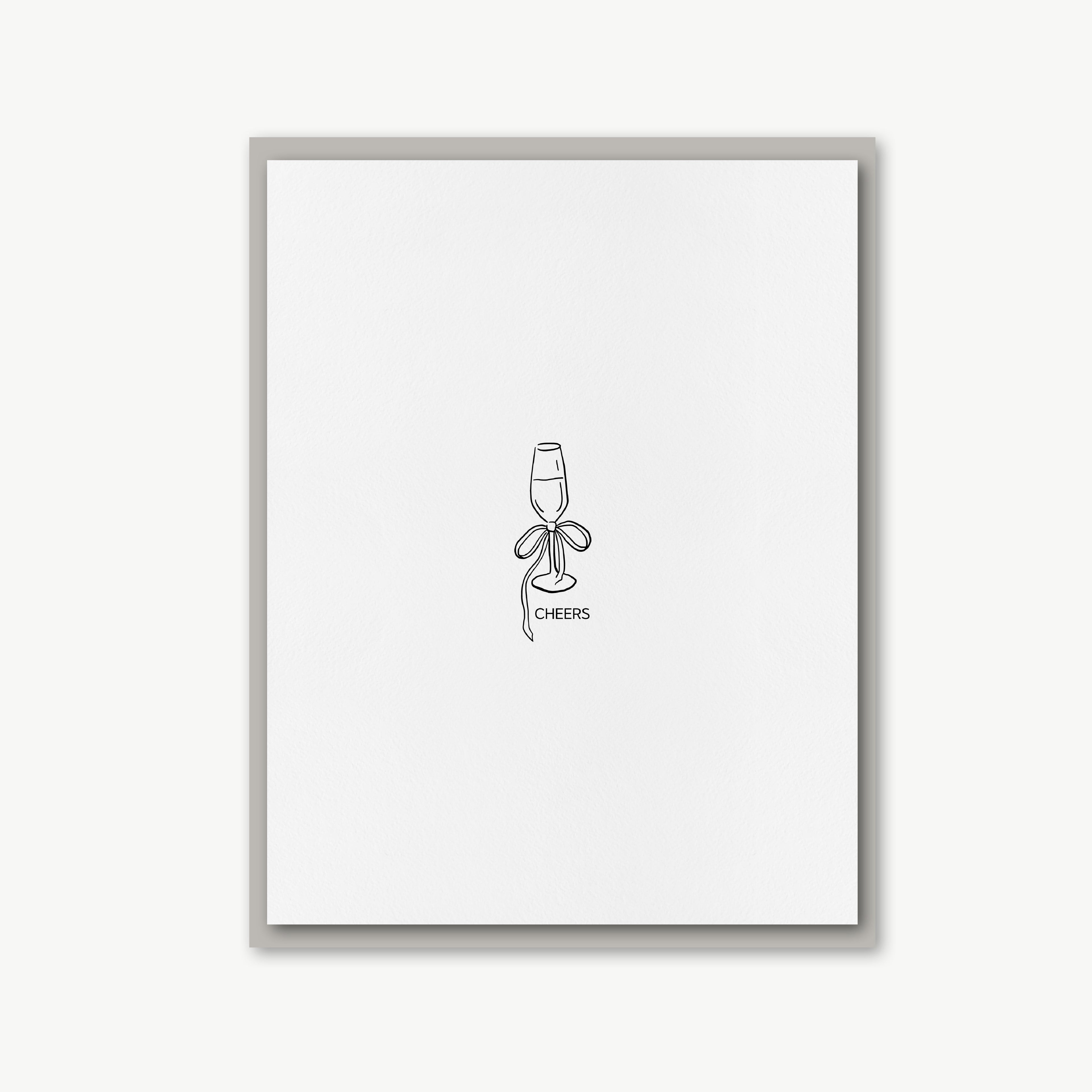 Cheers Greeting Card