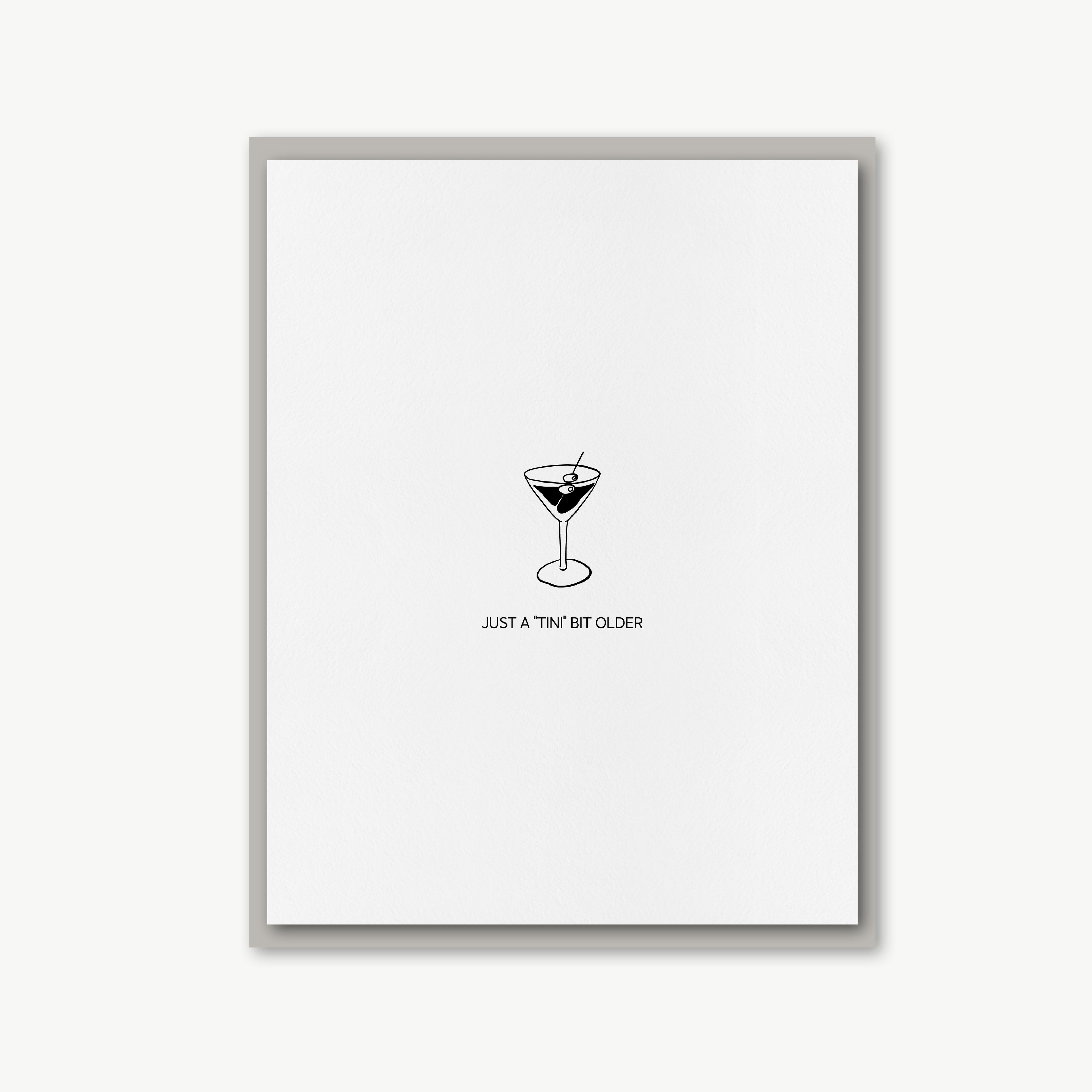Tini Bit Older Greeting Card