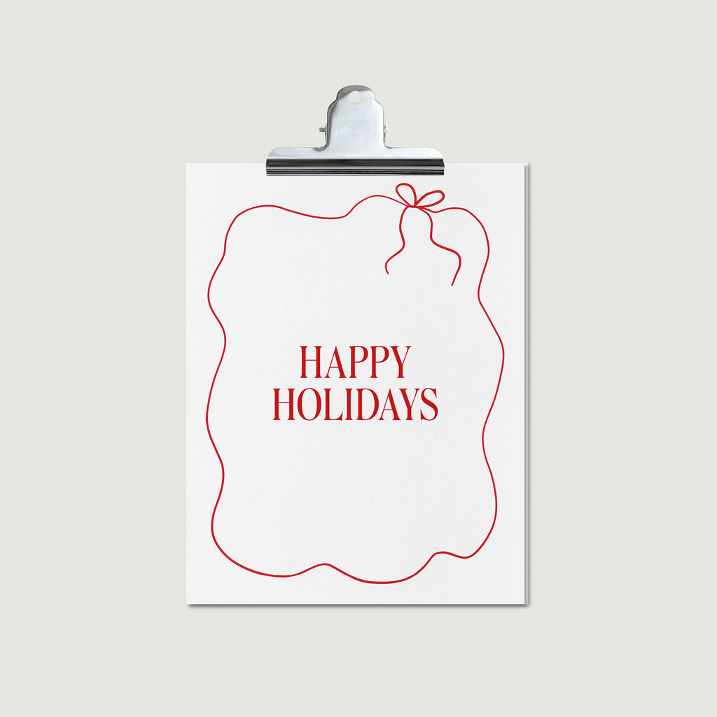 Carte Joyeuses Fêtes