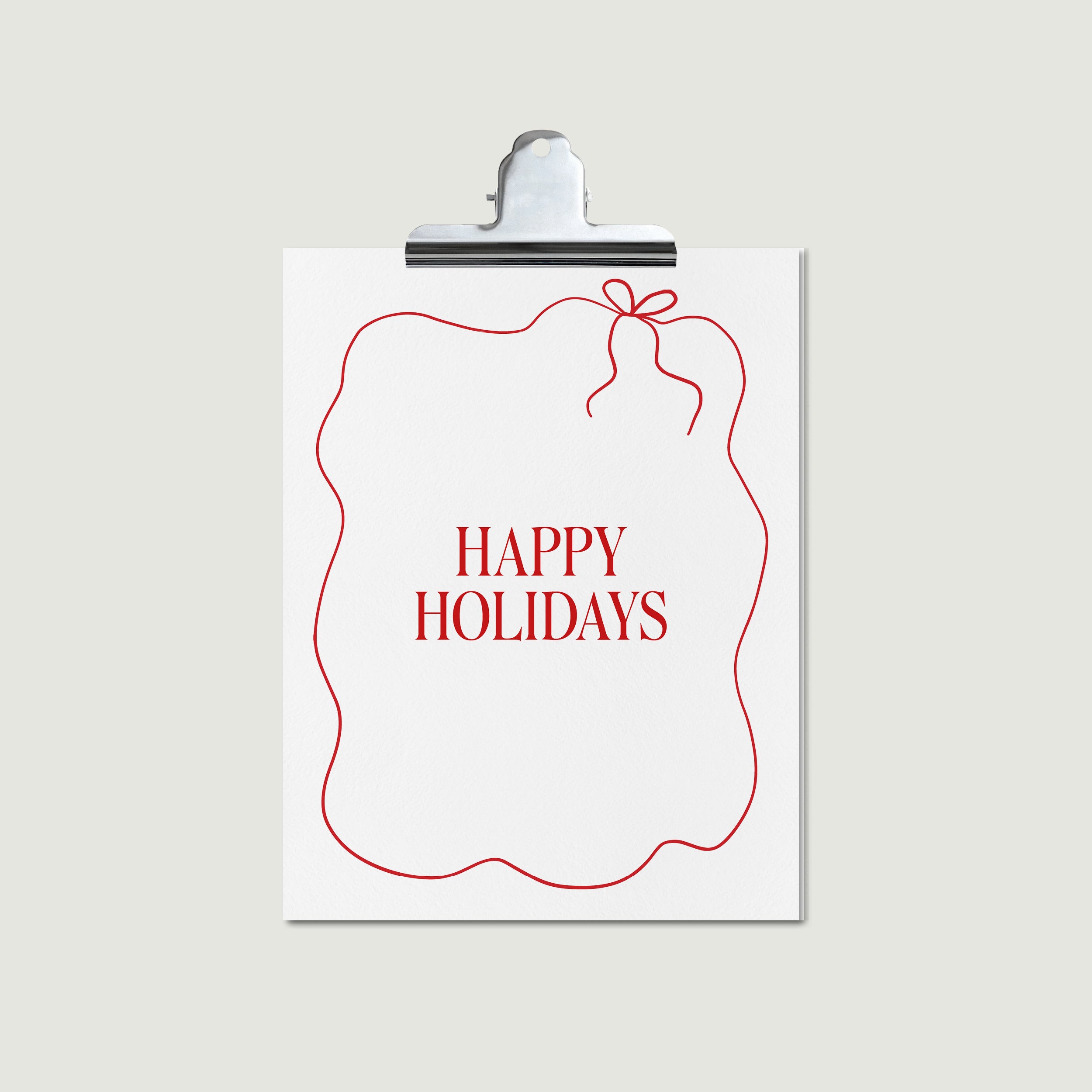 Carte Joyeuses Fêtes