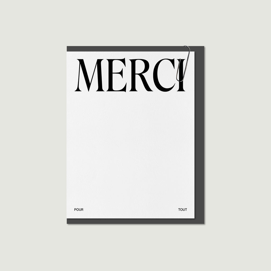 Carte Merci Pour Tout
