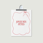 Carte Joyeuses Fêtes