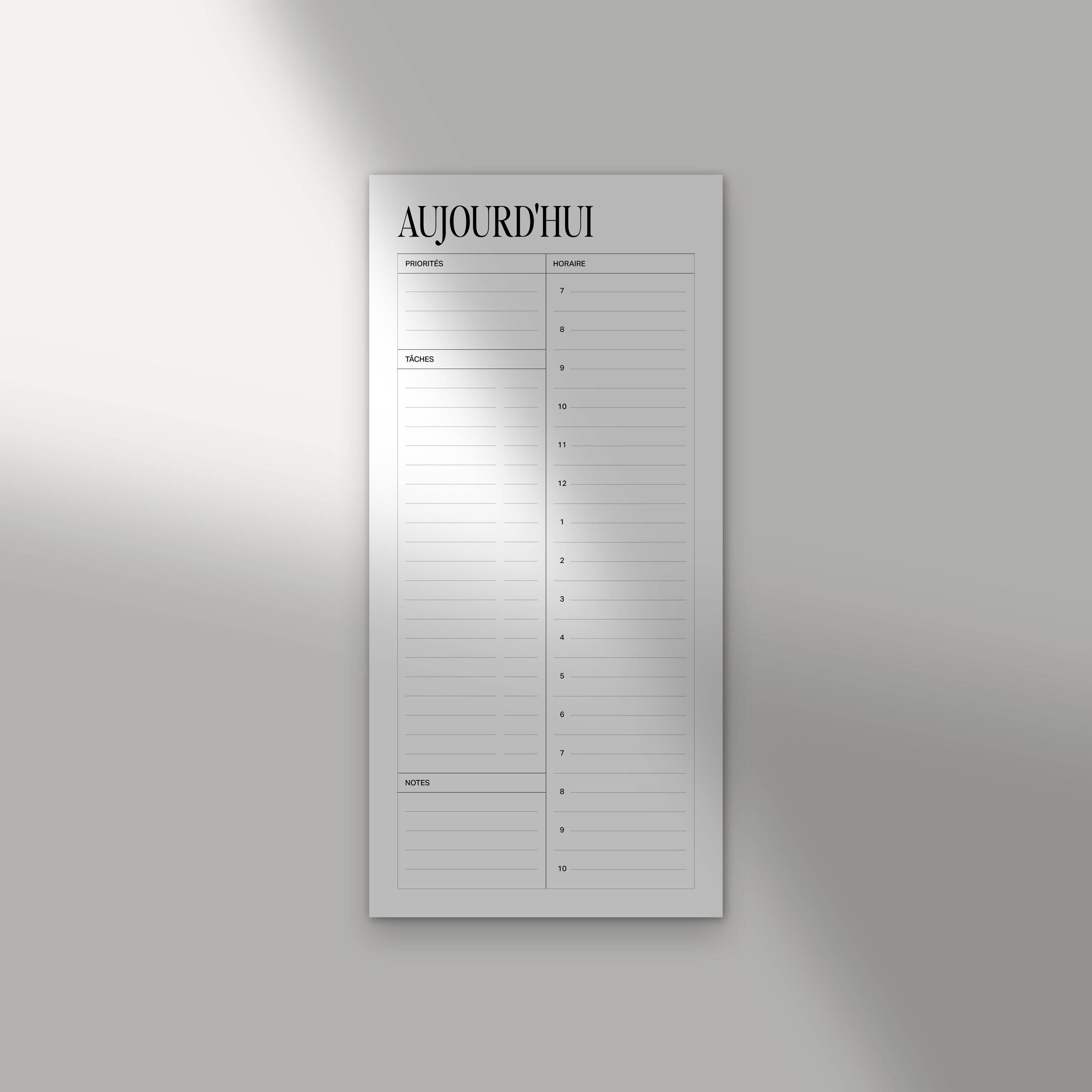 Daily Notepad