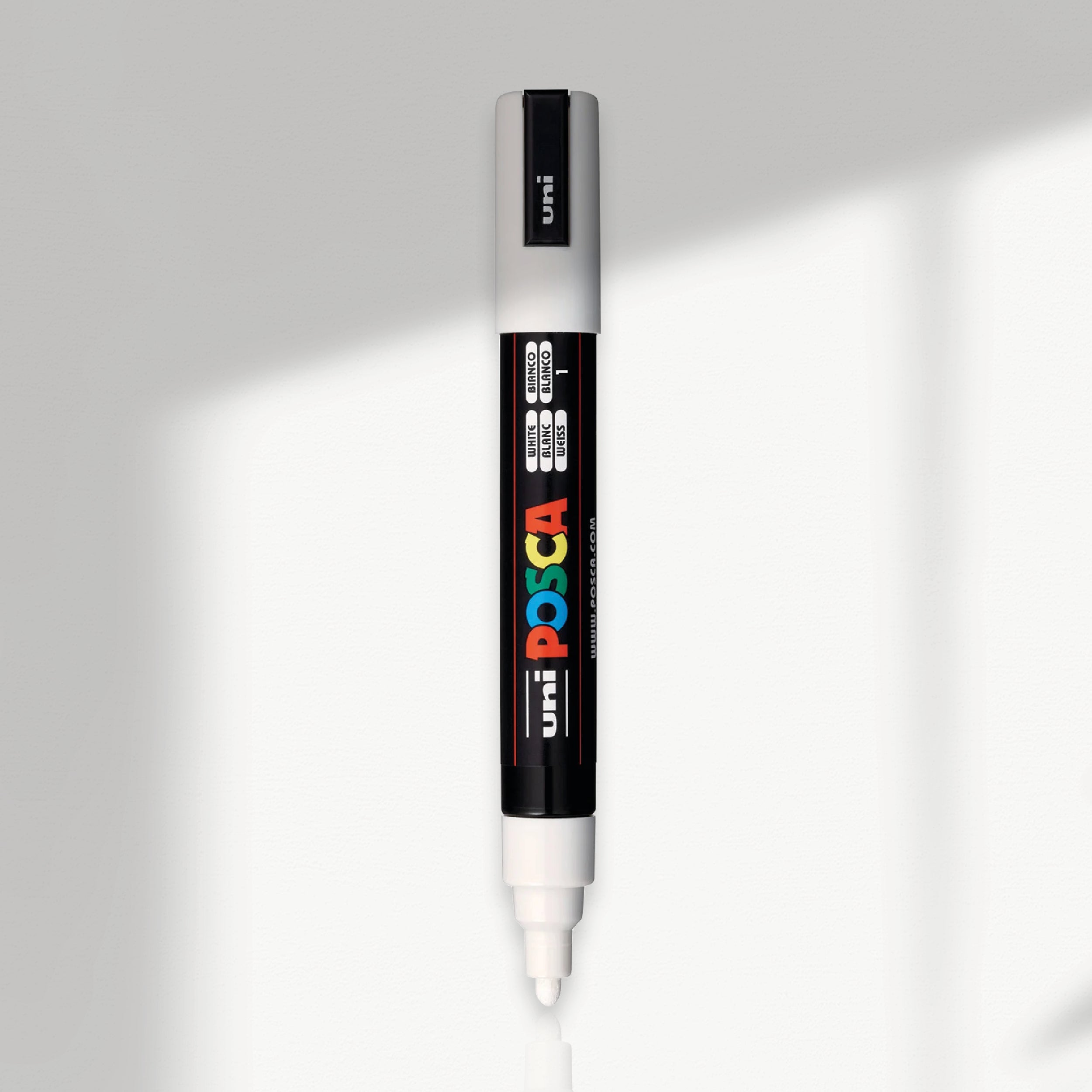 Uni Posca White Paint Marker | Ultra Fine | 0.7