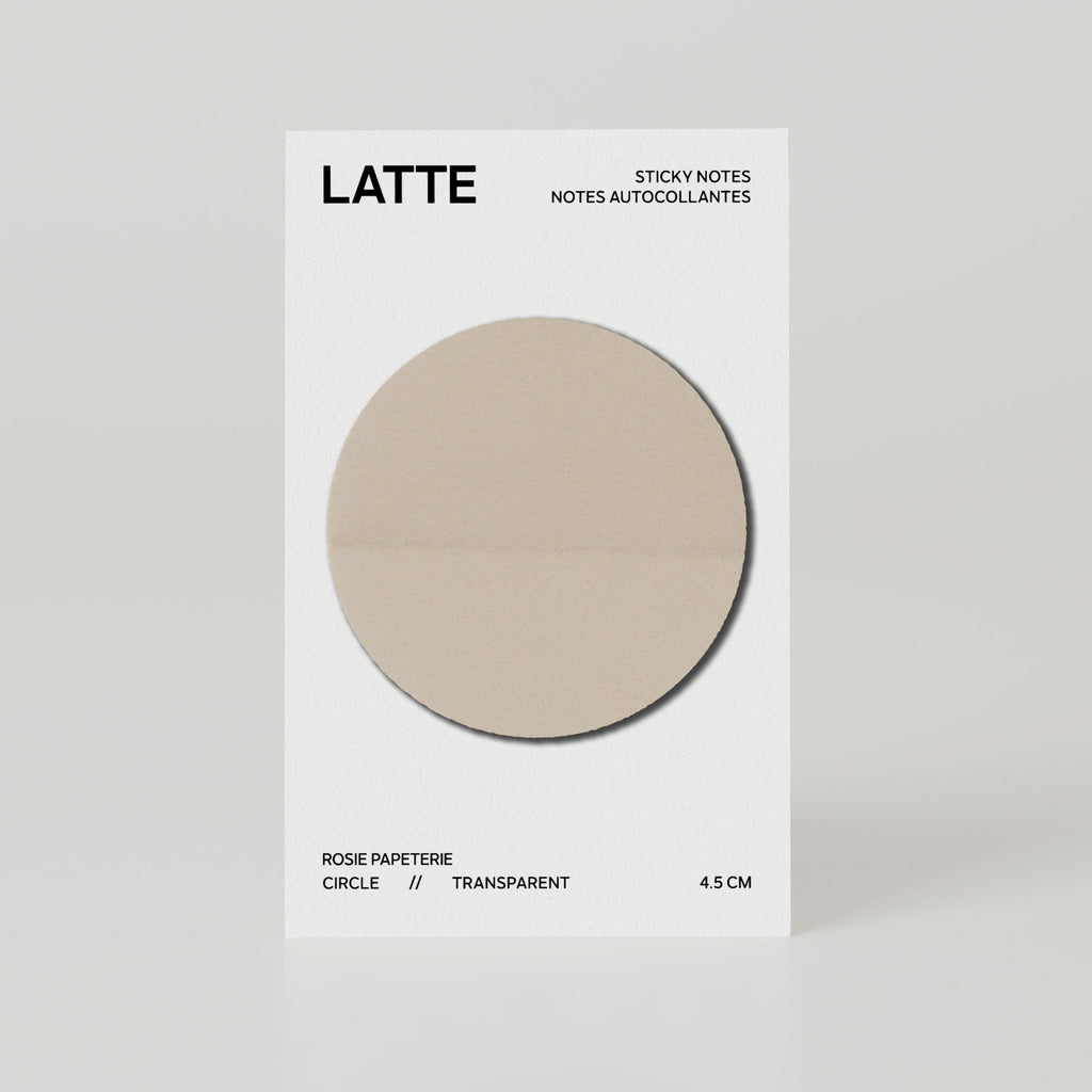 Circle Transparent Sticky Notes