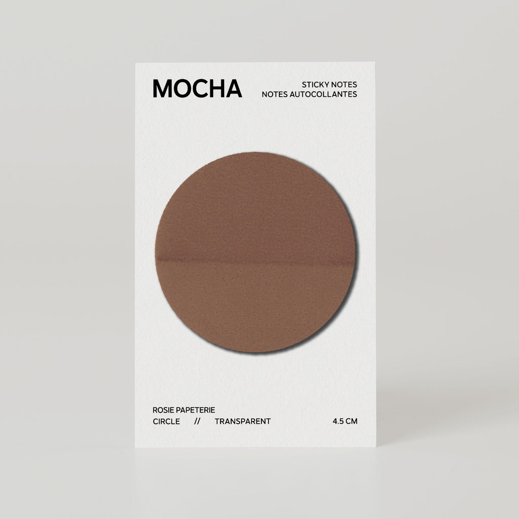 Circle Transparent Sticky Notes