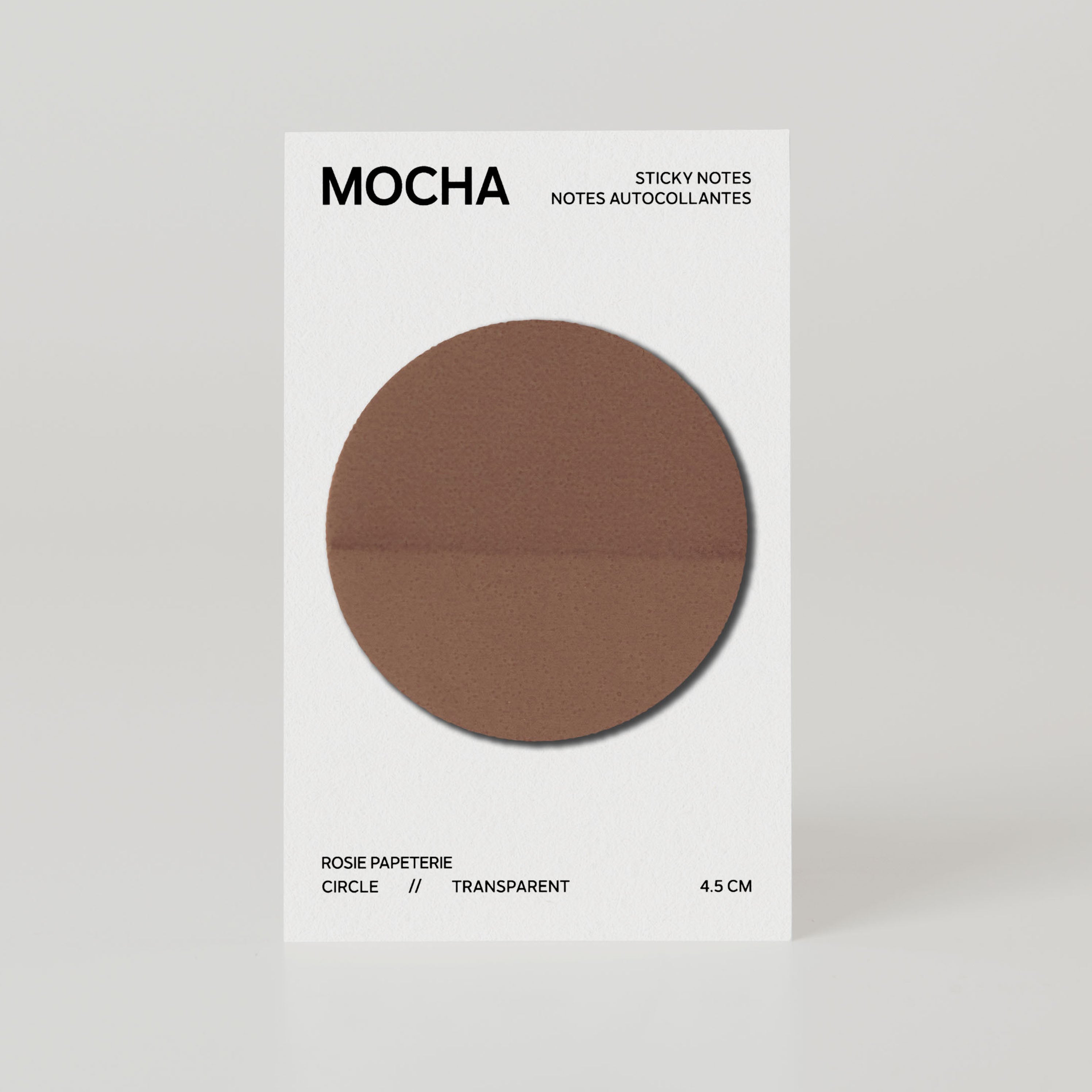 Circle Transparent Sticky Notes