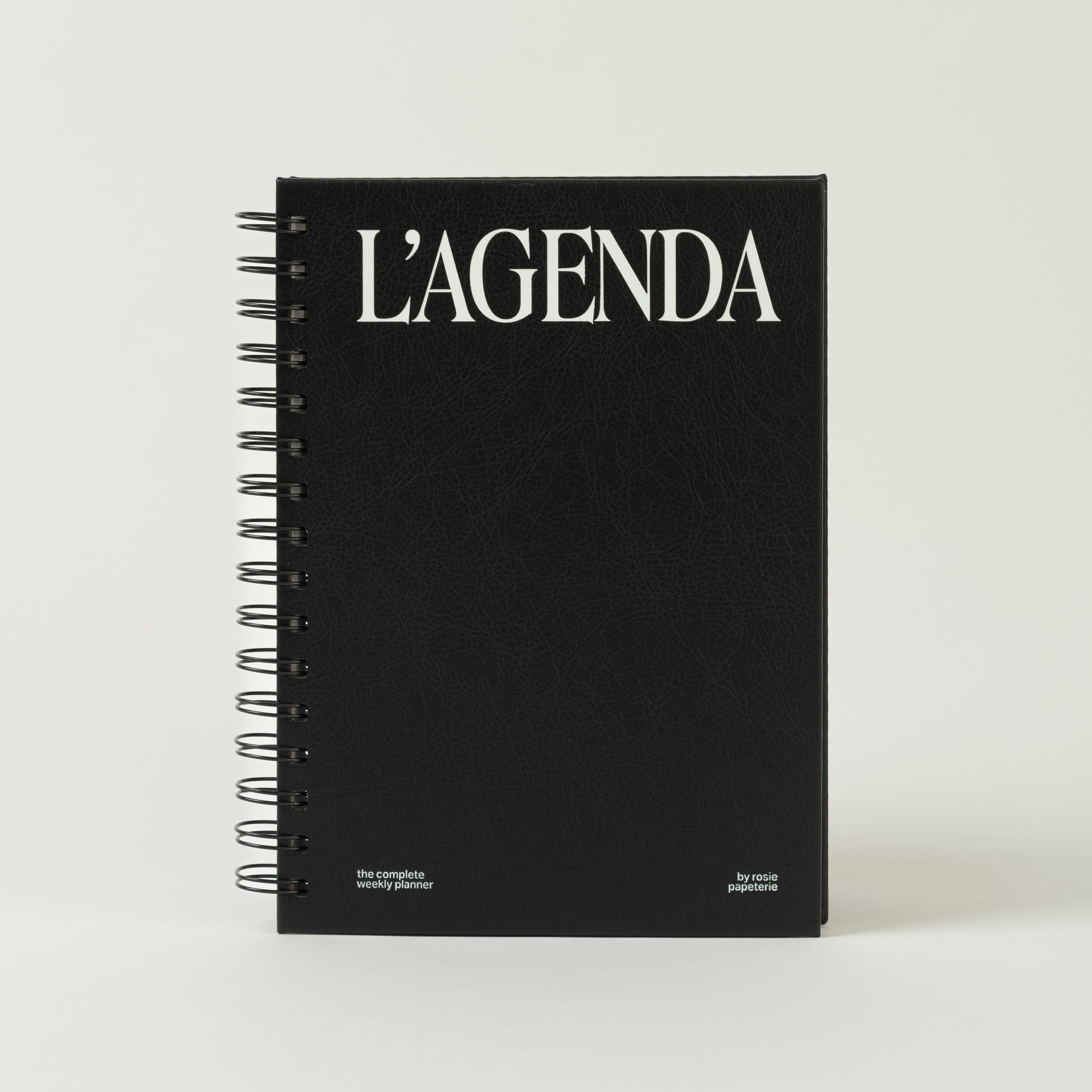 L’Agenda – The Undated Spiral Planner