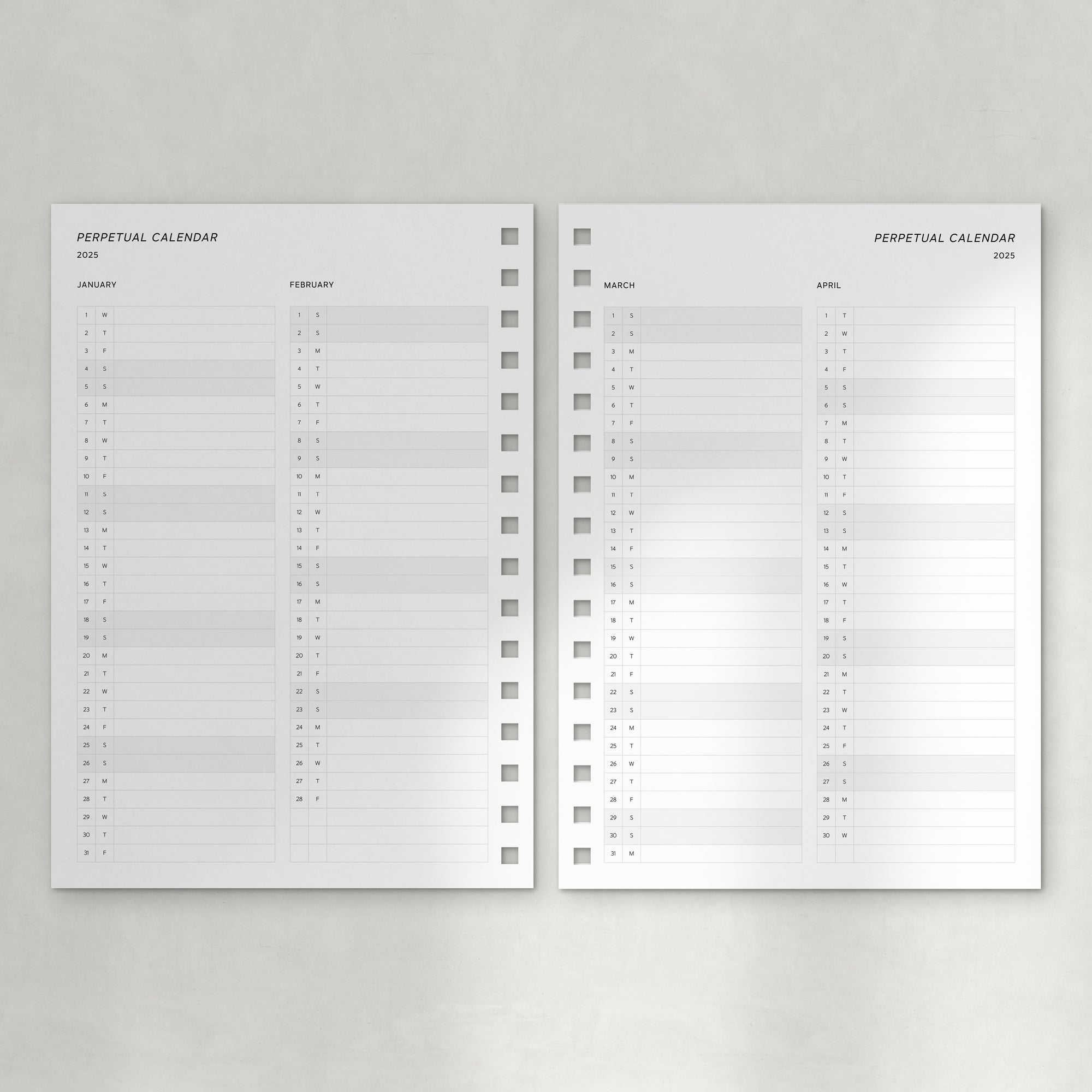 L&#39;Agenda 2025 : The Spiral Bound Planner