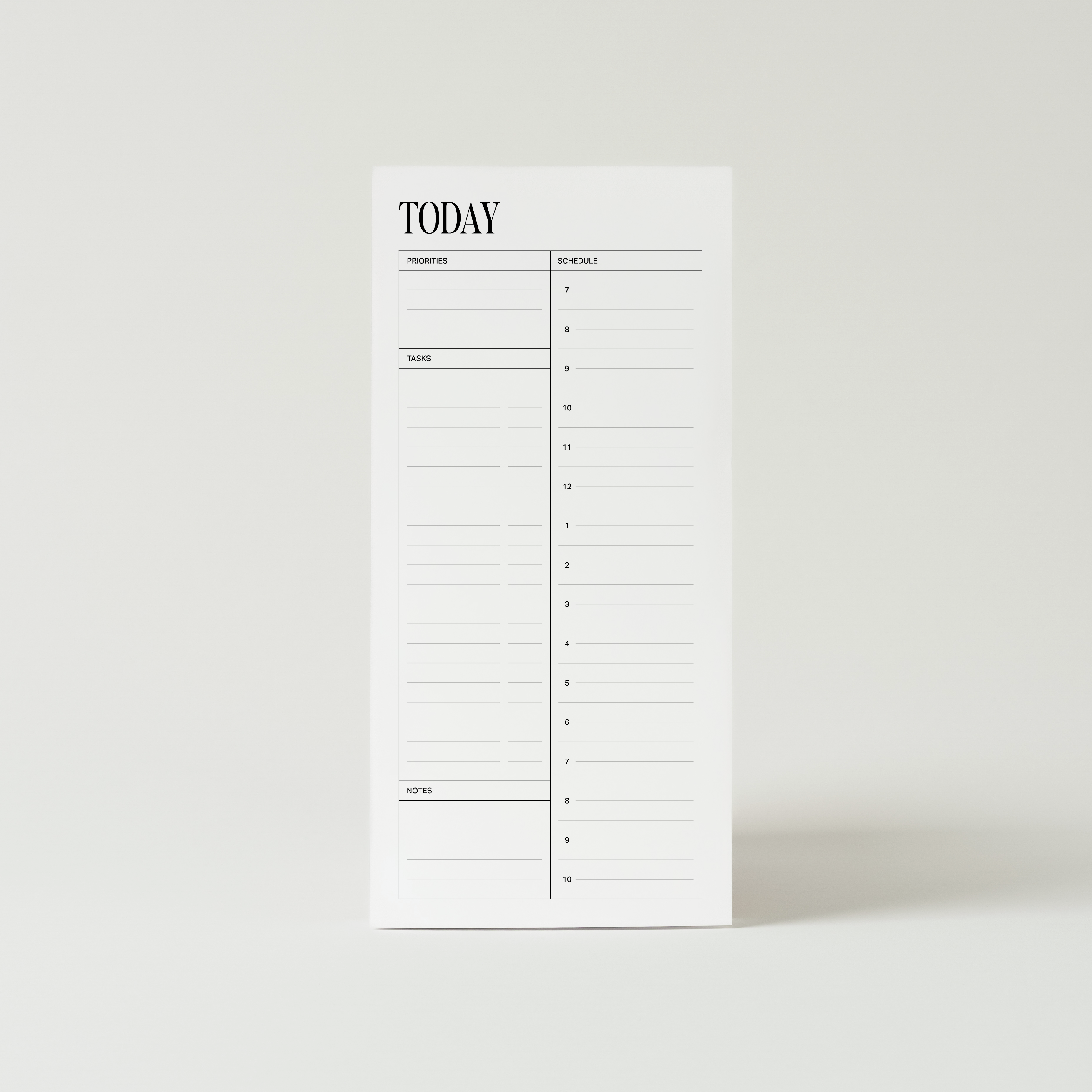 Daily Notepad