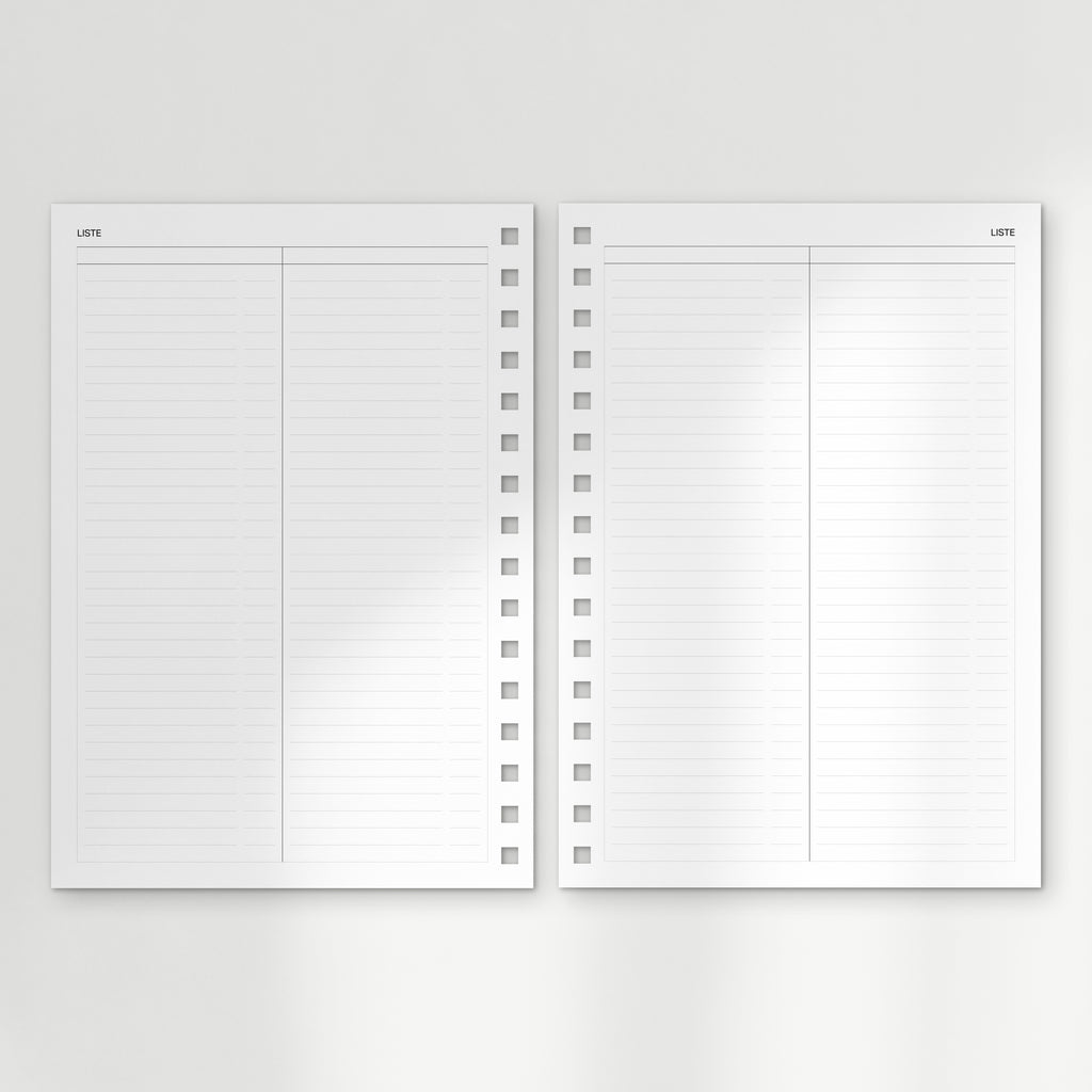 l'agenda undated : the spiral planner