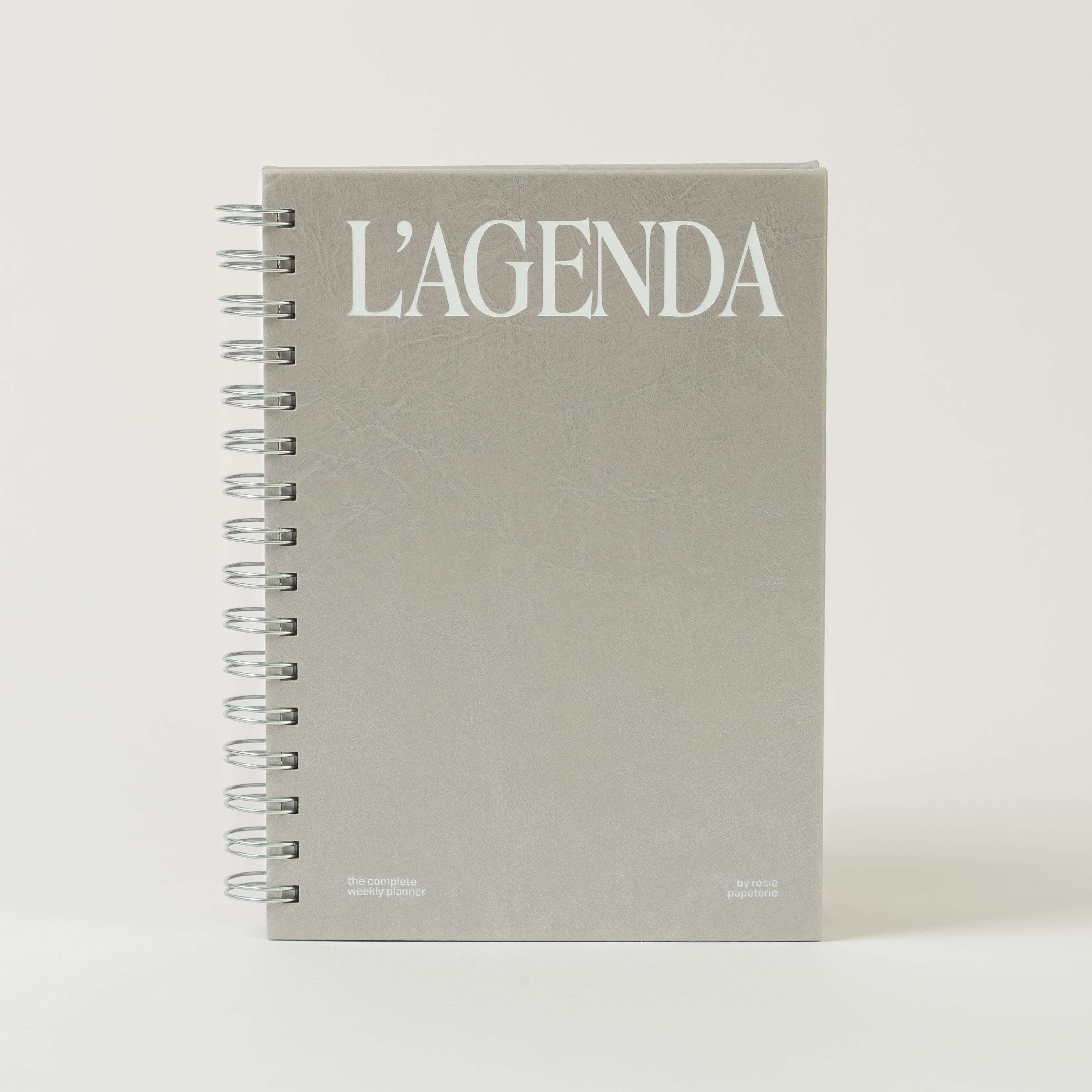 L’Agenda – The Undated Spiral Planner