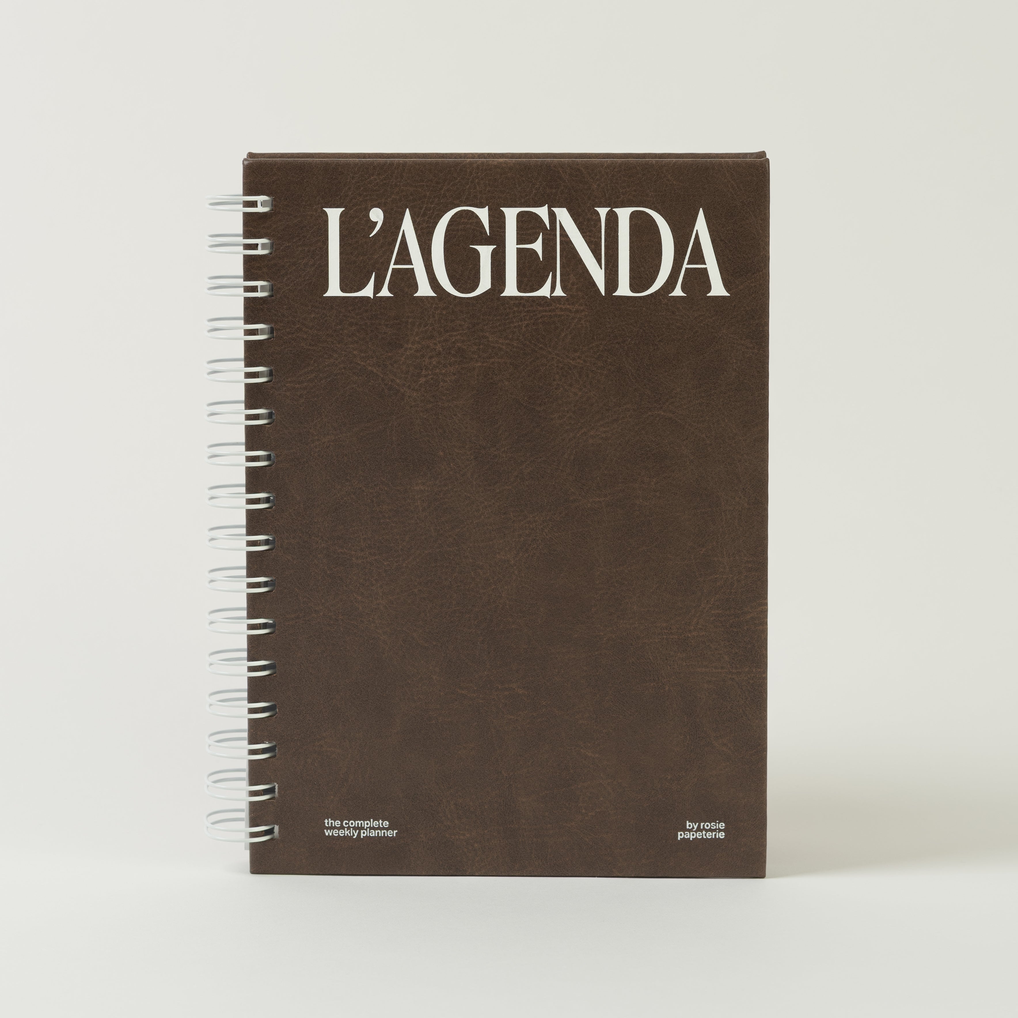 L’Agenda – The Undated Spiral Planner