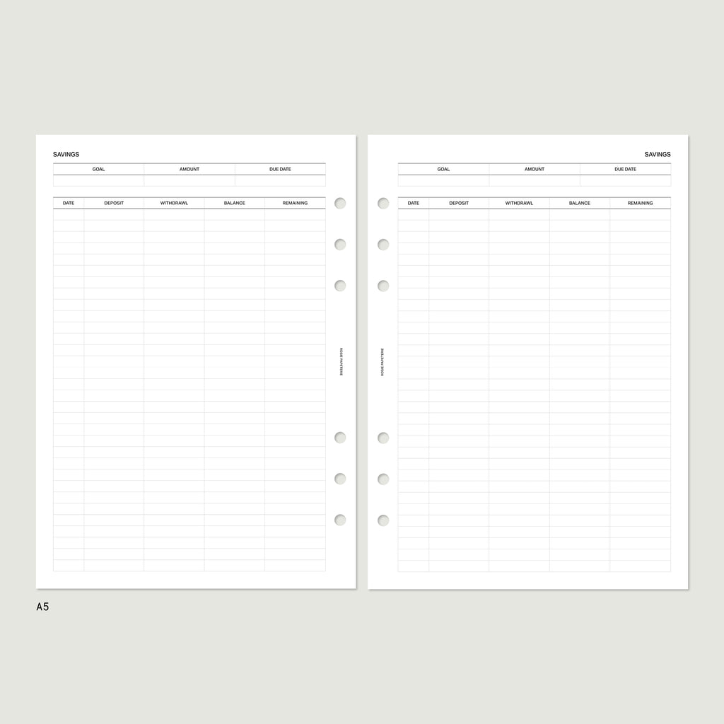 Suivi des Économies