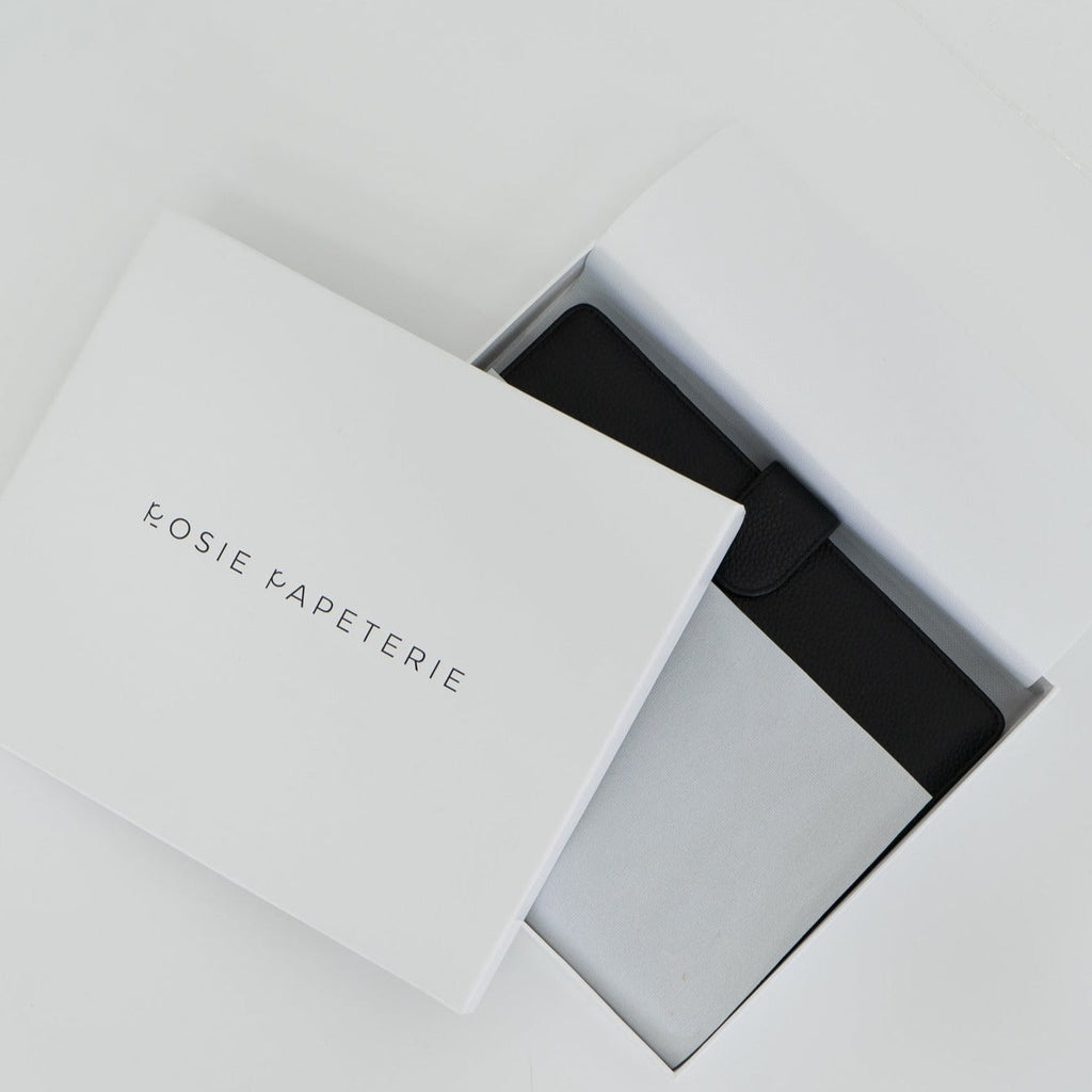 Agenda en Cuir Véritable | 6 Anneaux | A5 | Imparfait