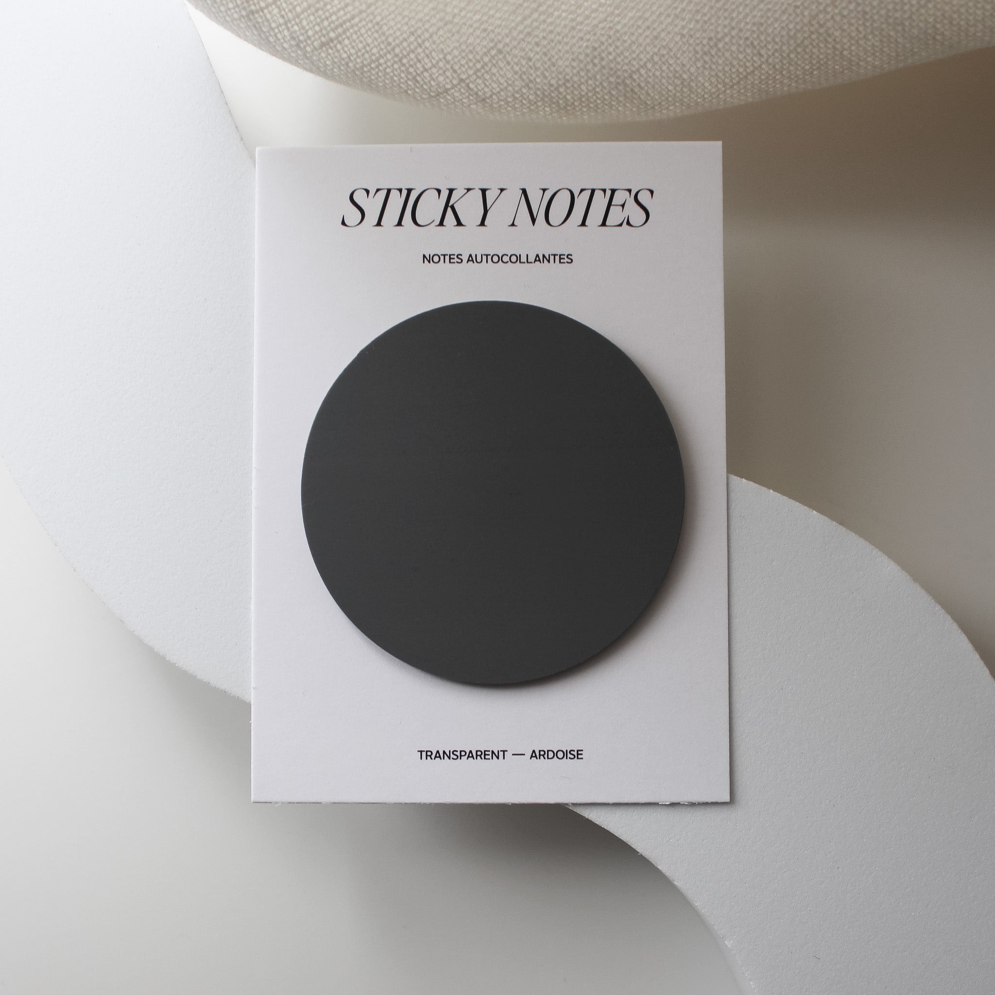 Circle Transparent Sticky Notes – Rosie Papeterie