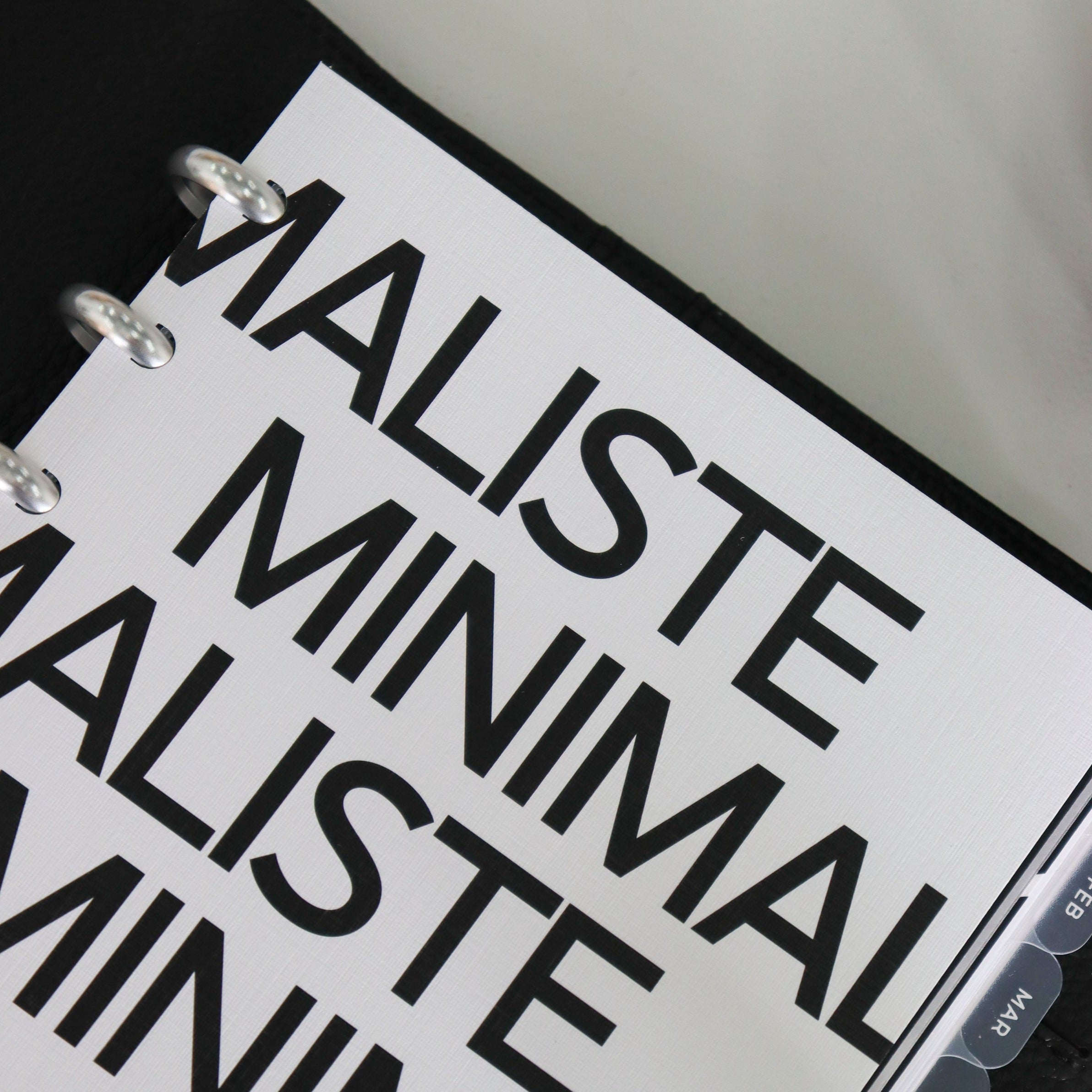 Minimaliste Dashboard