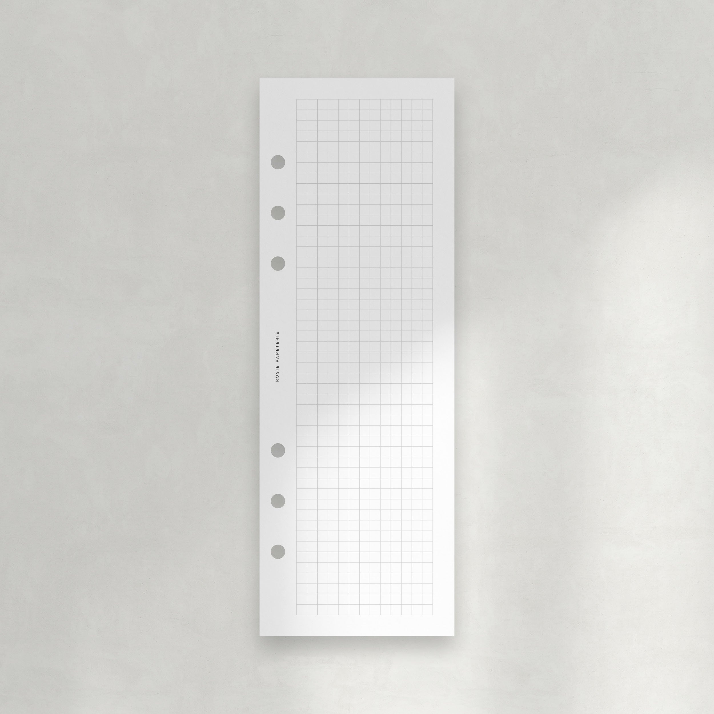 Notes de grille demi-page