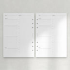 Undated Daily Hourly Lists - PDF