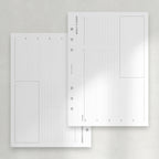 Undated Horizontal Work Weekly