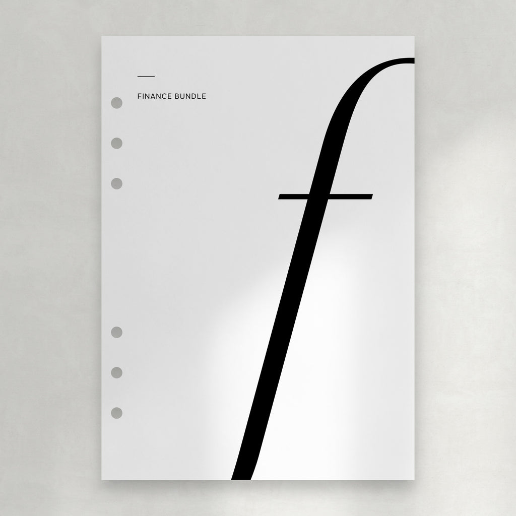 Undated Finance Bundle