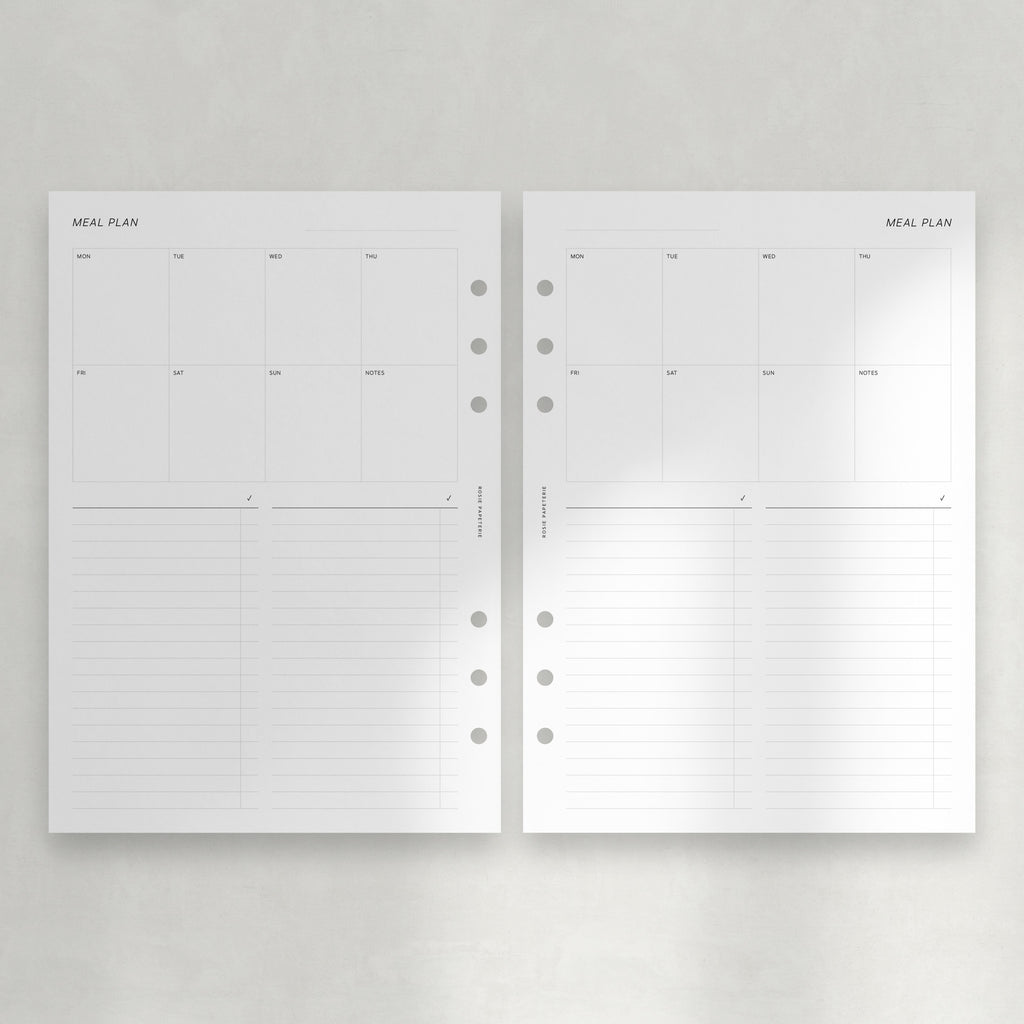 Meal Plan - PDF