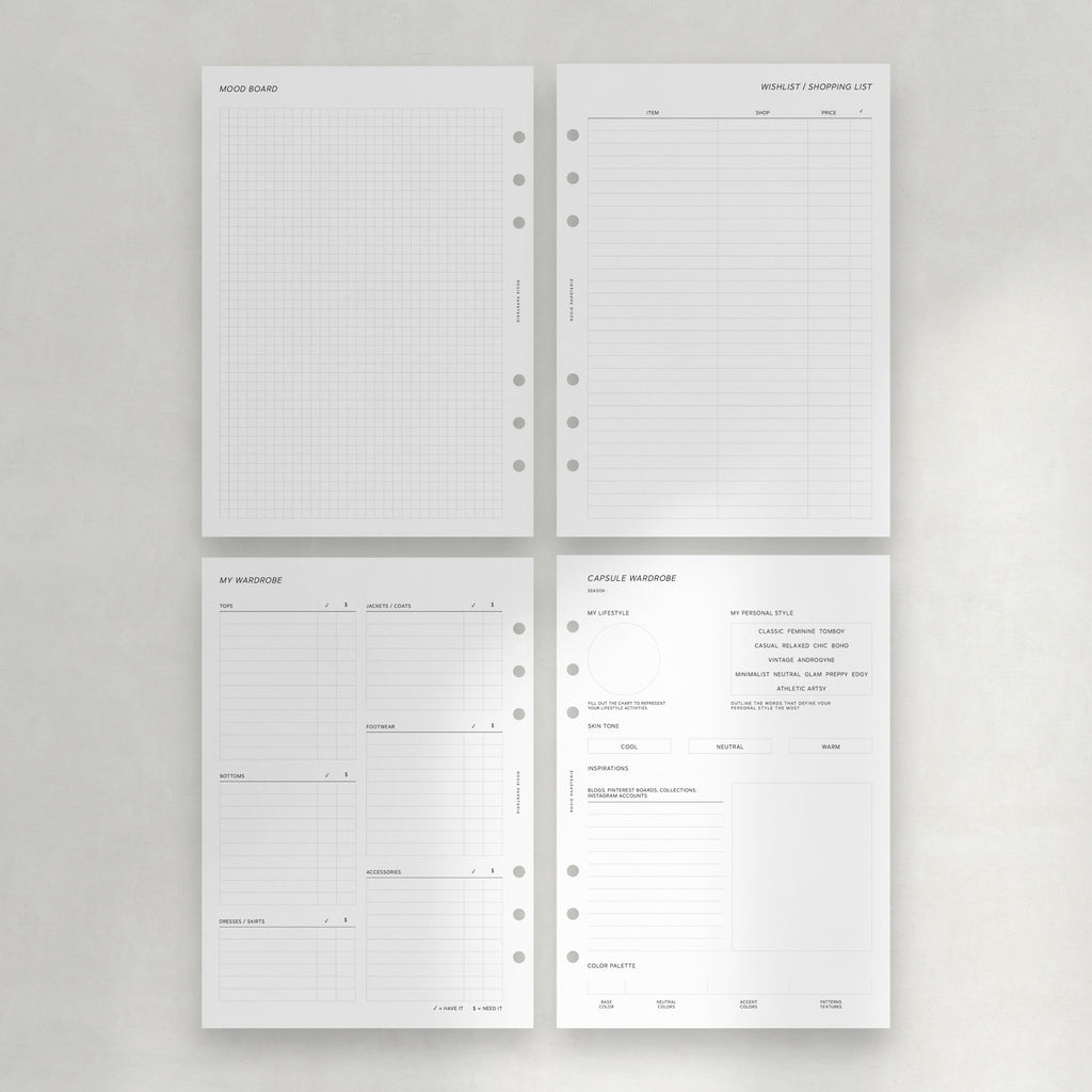 Capsule Wardrobe - PDF